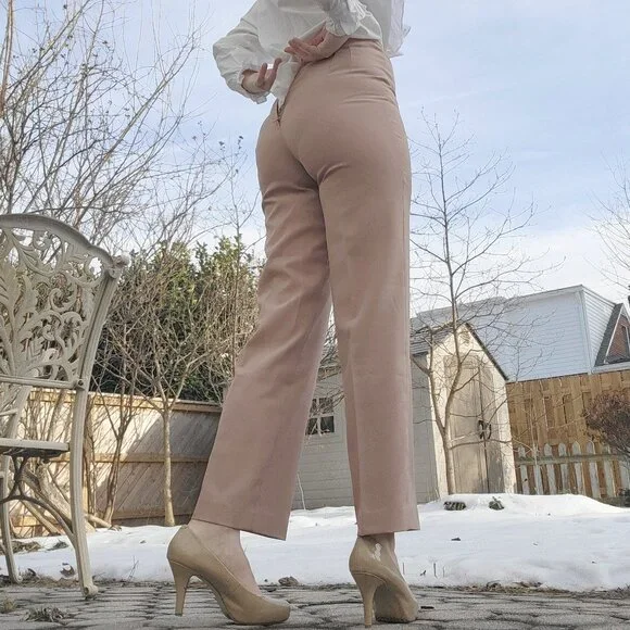 ❝ handmade light mauve high waisted hot pants . ❞ - Picture 6 of 6